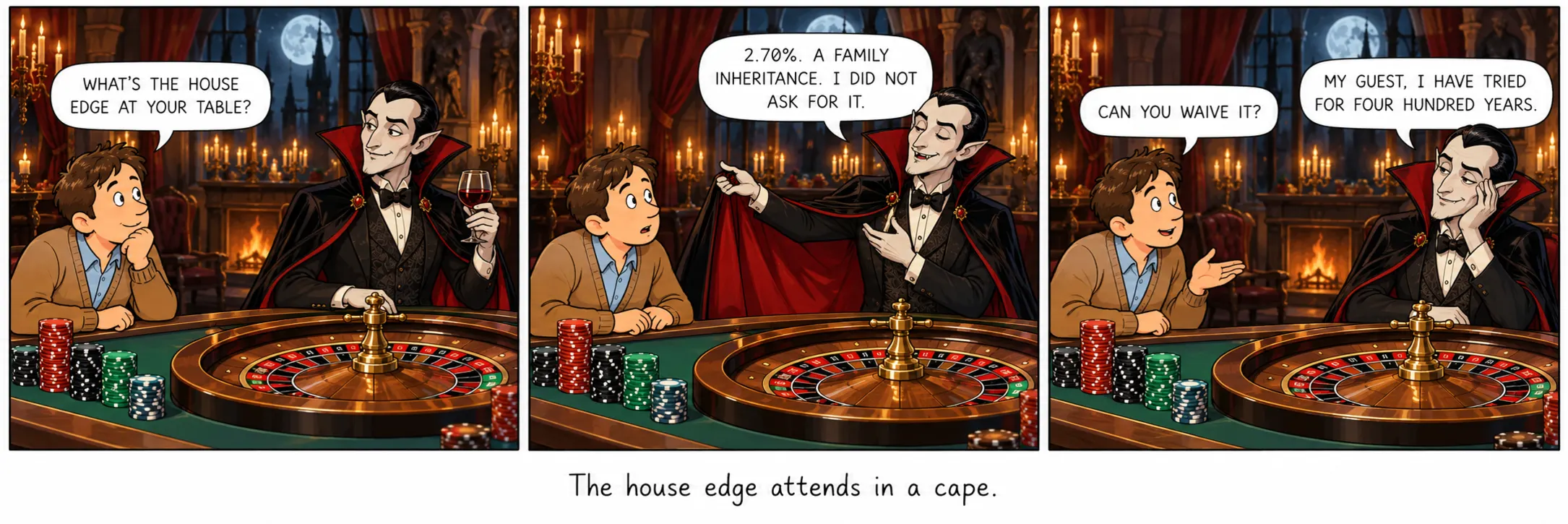 L’avantage de la maison assiste à la table en cape.